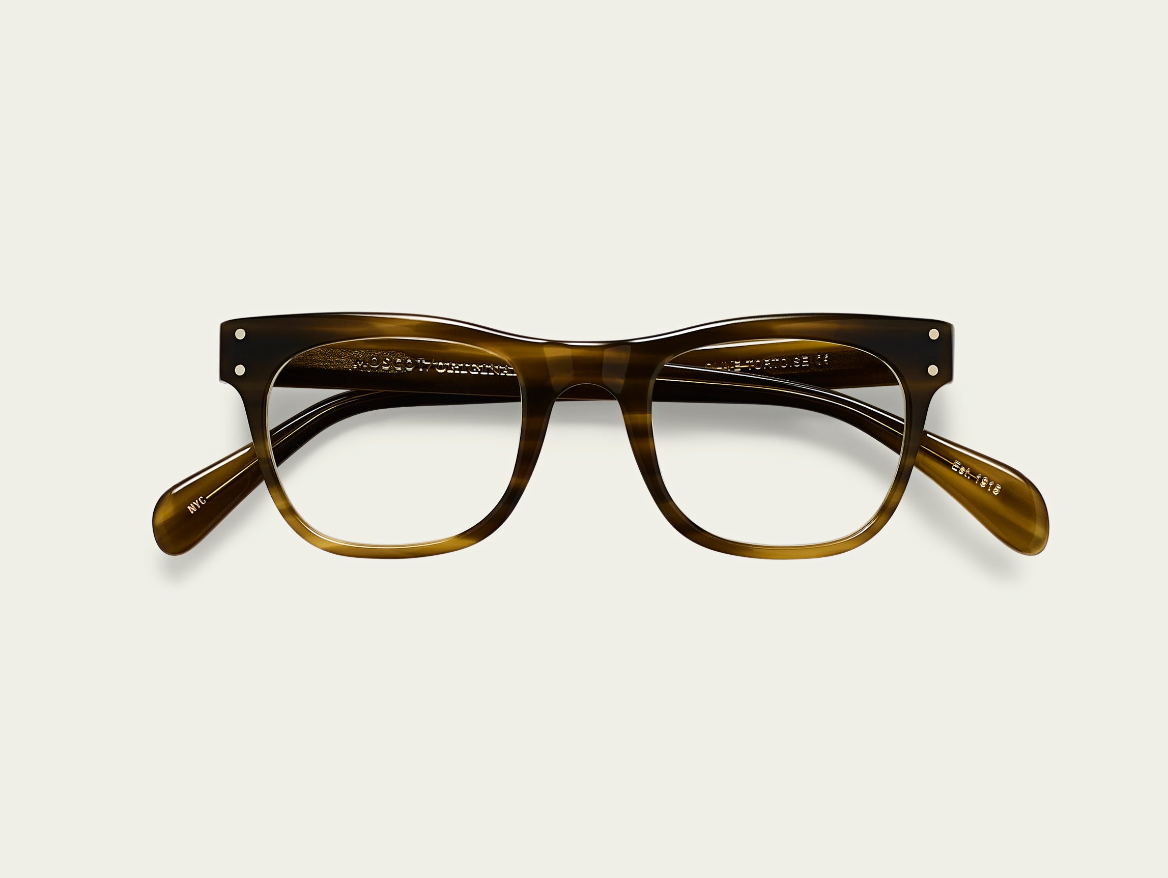 #color_olive tortoise | The BABA in olive/tortoise