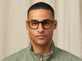 Model is wearing The BILLIK in size 50 in Black