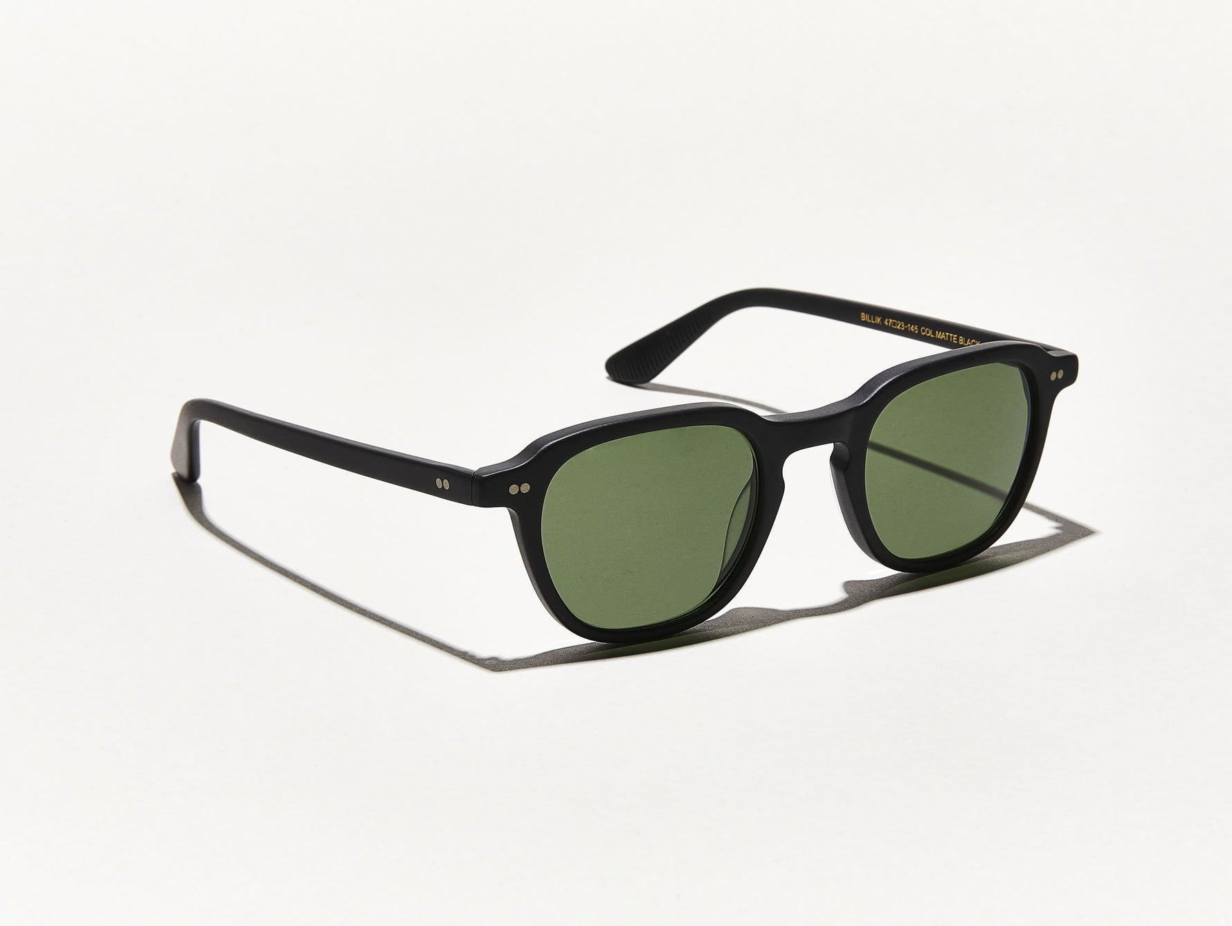 The BILLIK SUN in Matte Black with G-15 Glass Lenses