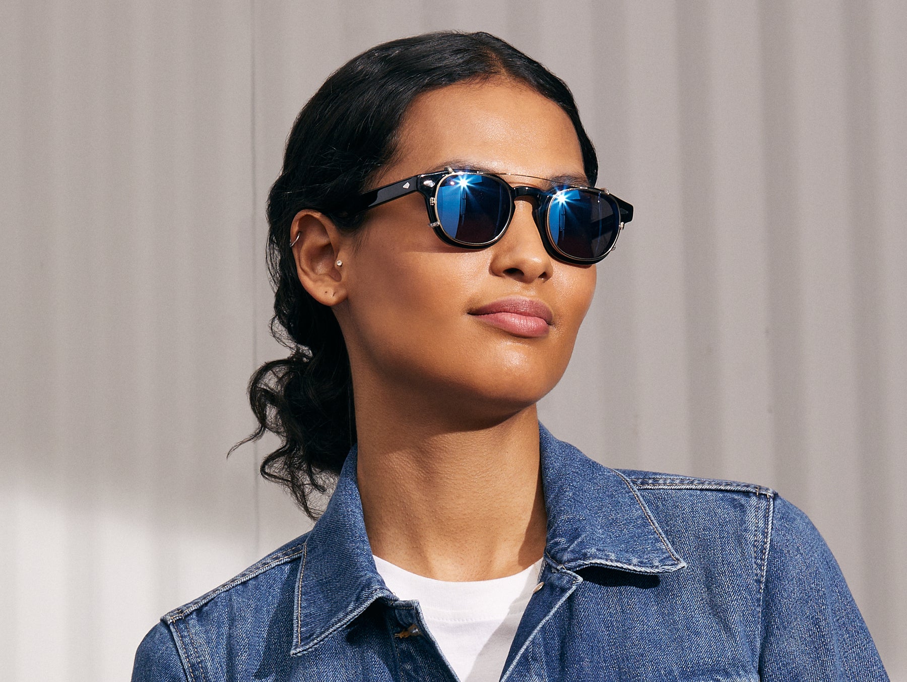 Aggregate more than 200 blue mirror sunglasses best