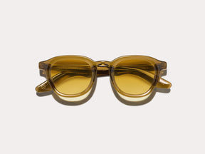The DAHVEN SUN in Olive Brown with Chestnut Fade Tinted Lenses