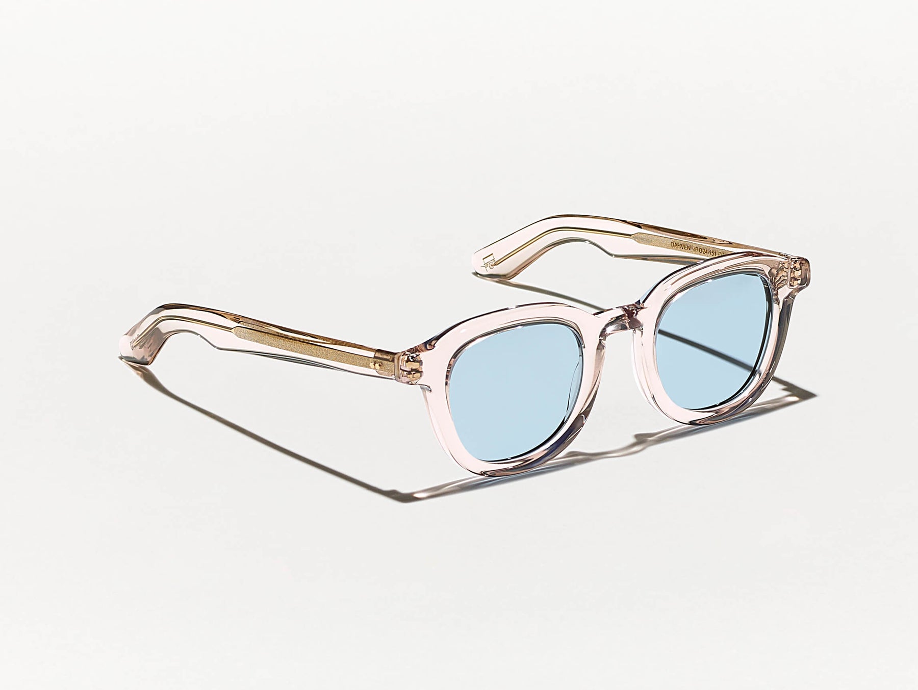 The DAHVEN Pastel with Bel Air Blue Tinted Lenses