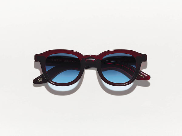 メガネ・老眼鏡 Moscot dahven 47 burgundy dahven-sun-polychrome-color-