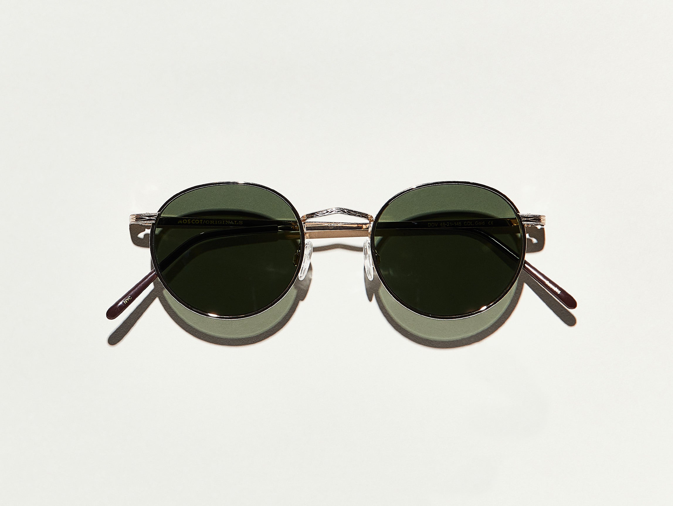 #color_gold | The DOV SUN in Gold with G-15 Glass Lenses