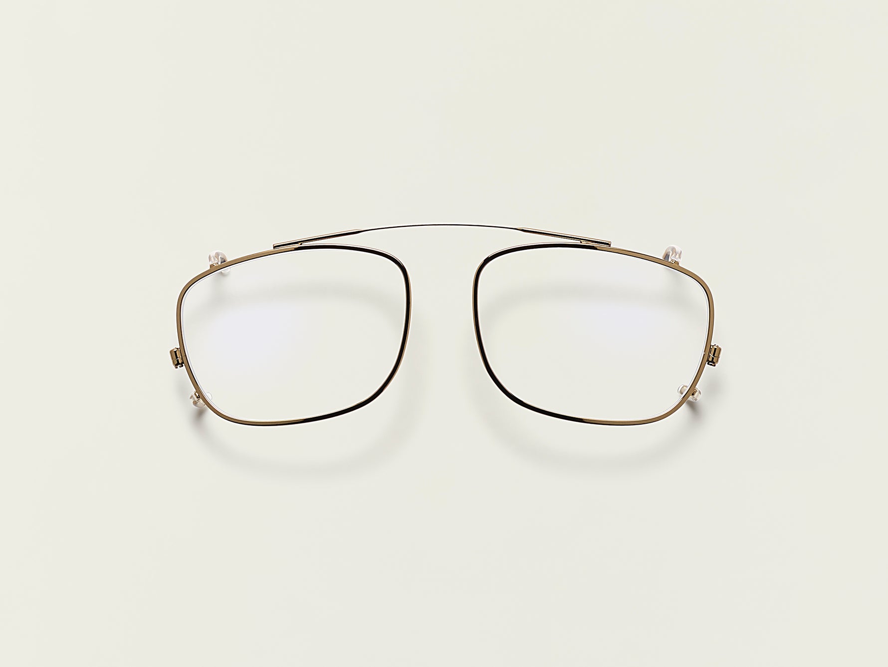 #color_brass | The ALEX CLIP in Brass with Blue Protect Lenses