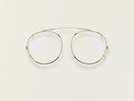 The ZEV CLIP in Gold with Blue Protect Lenses