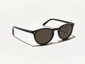 The FRANKIE SUN in Black with Grey Lenses