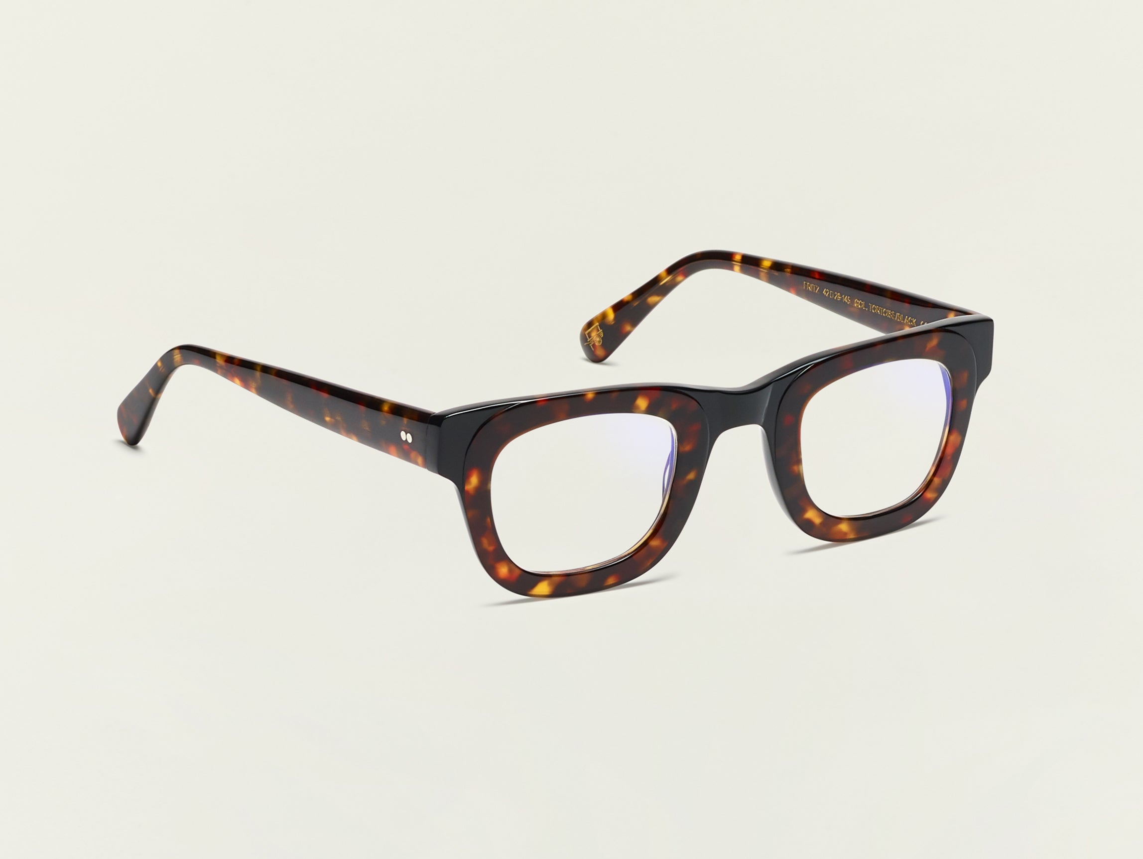 FRITZ | Blue Light Filter | Square Computer Eyeglasses | MOSCOT