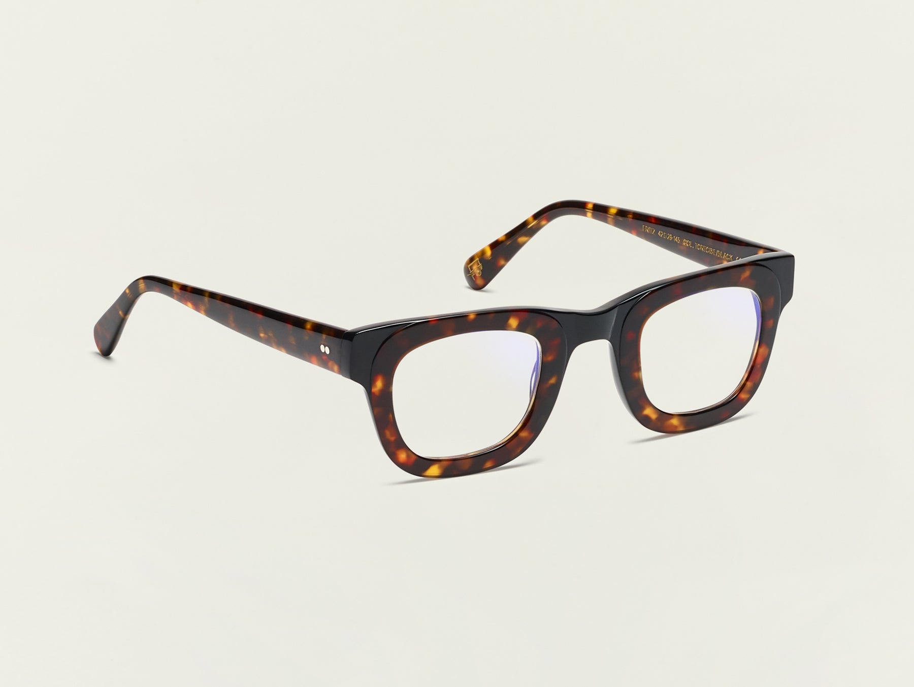 The FRITZ in Tortoise with Blue Protect Lenses