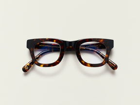 The FRITZ in Tortoise with Blue Protect Lenses