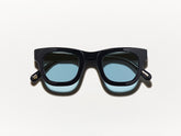 #color_black | The FRITZ SUN in Black with DG-37 Blue Lenses