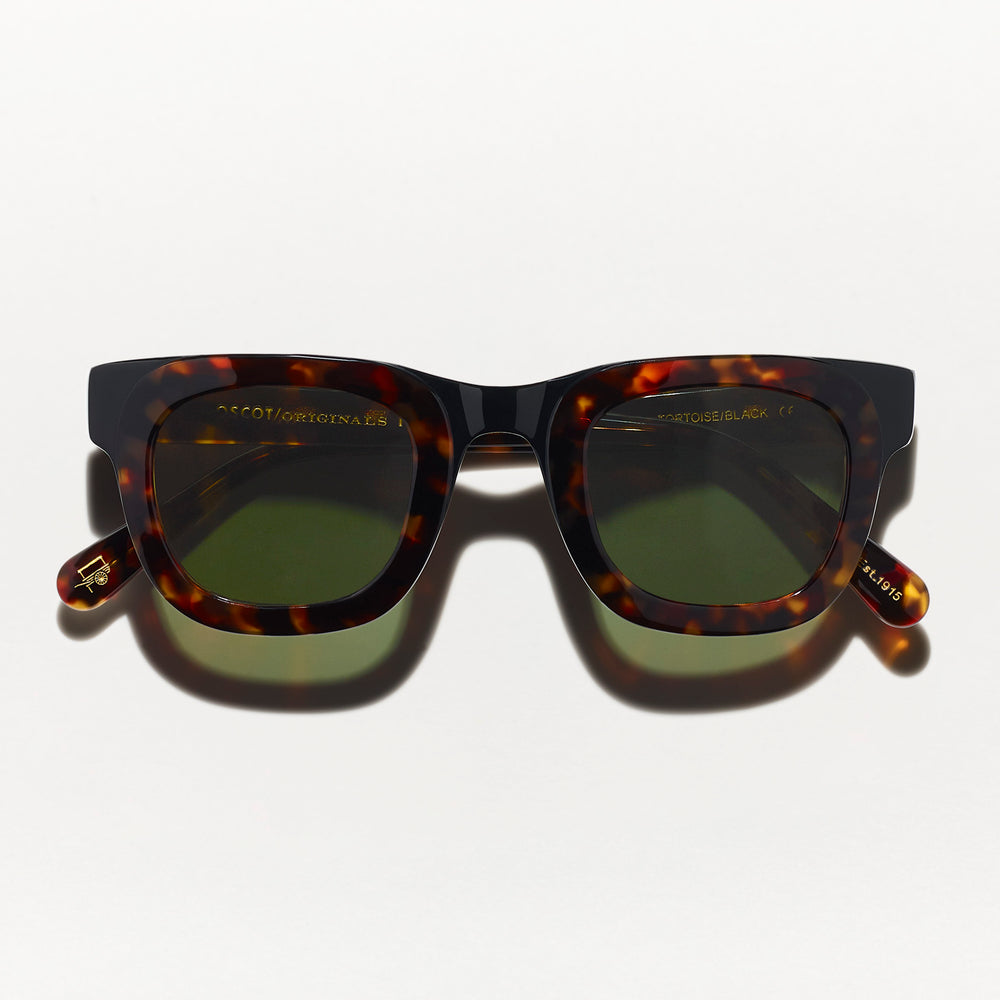 #color_tortoise/black | The FRITZ SUN in Tortoise with G-15 Glass Lenses
