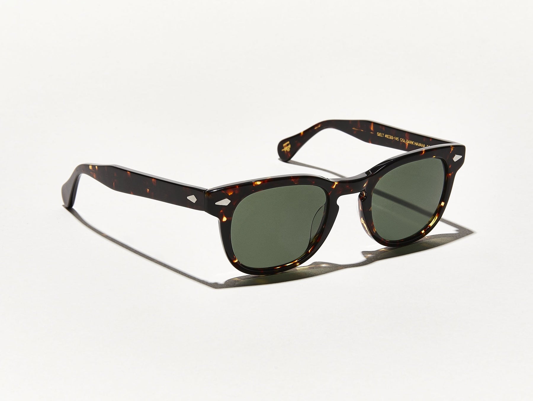 The GELT SUN in Dark Havana with G-15 Glass Lenses