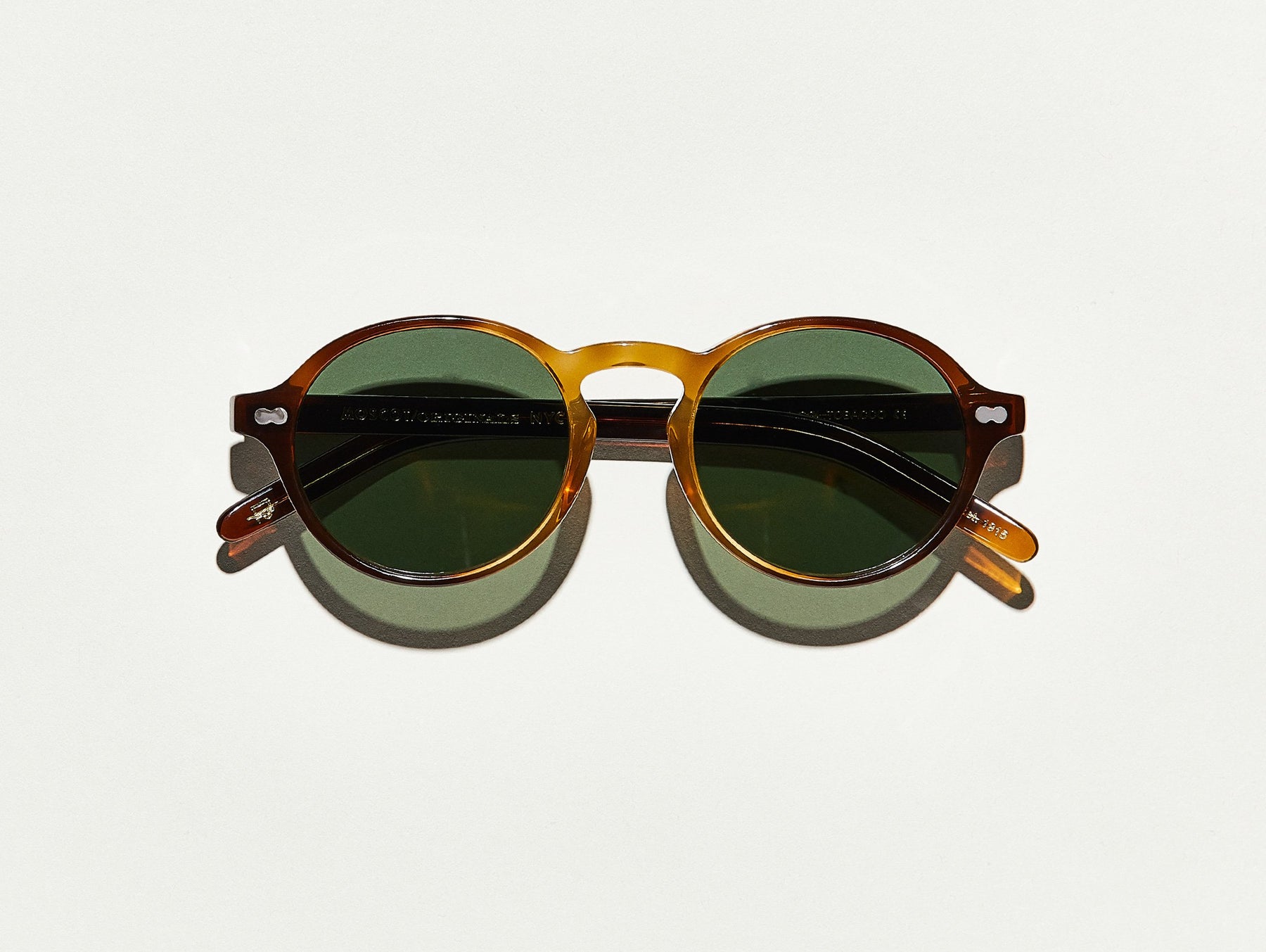 The GLICK SUN in Tobacco with G-15 Glass Lenses