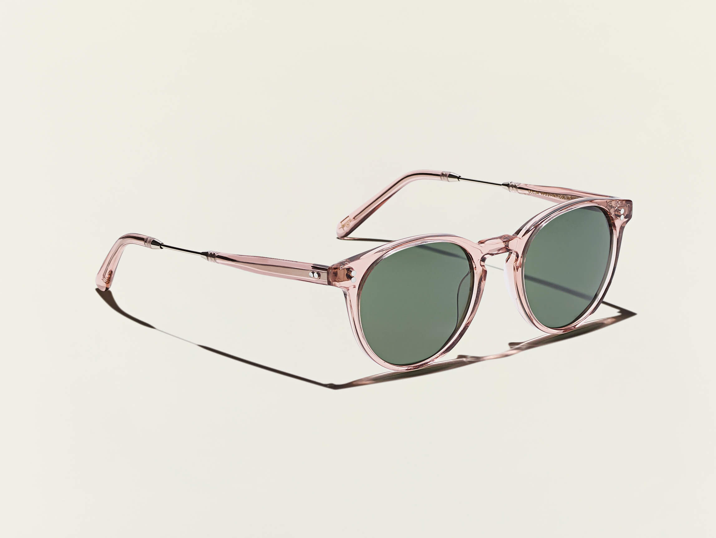 The GOLDA SUN in Burnt Rose/Silver with G-15 Glass Lenses