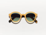The GREPS SUN in Honey/Tortoise with Forest Wood Tinted Lenses