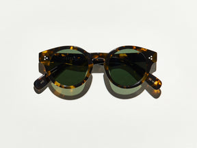 The GRUNYA SUN in Antique Tortoise with G-15 Glass Lenses
