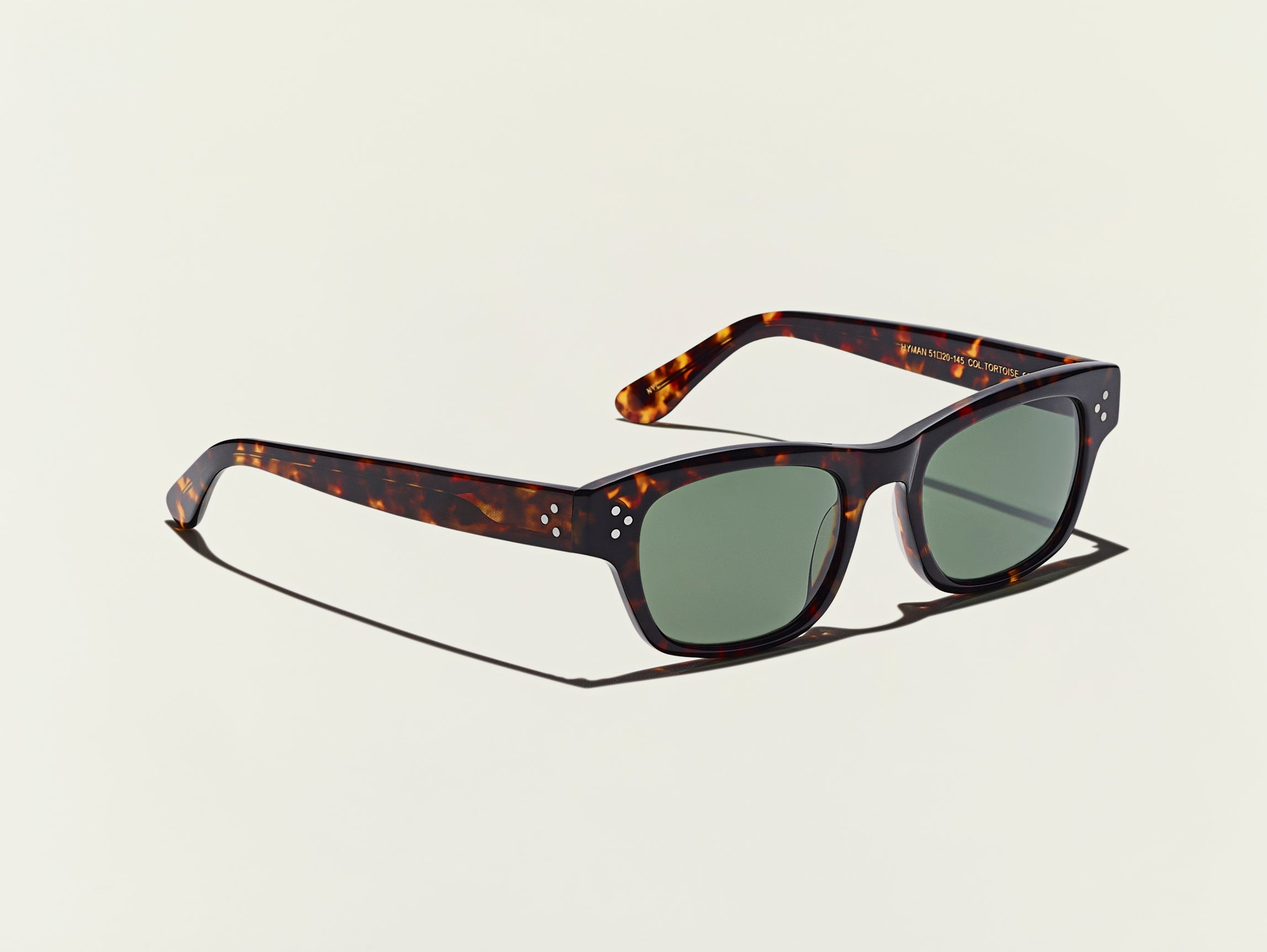 #color_tortoise | The HYMAN SUN in Tortoise with G-15 Glass Lenses