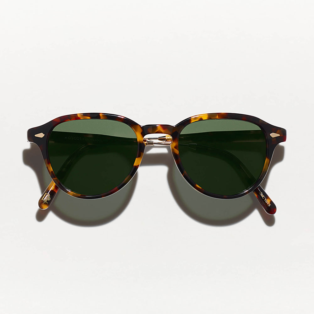 #color_tortoise/gold | The KASH SUN in Tortoise/Gold with G-15 Glass Lenses