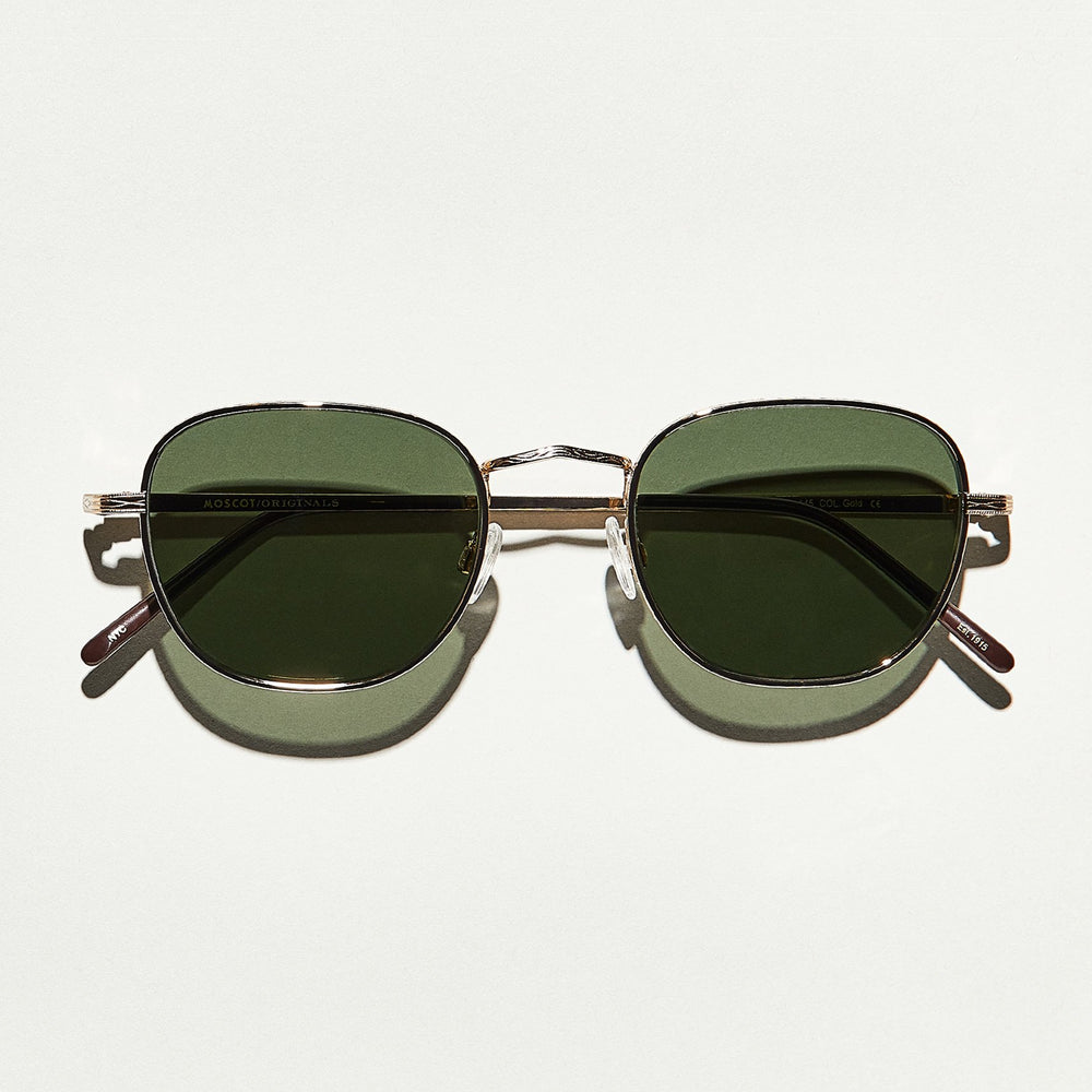 #color_gold | The KIBITS SUN in Gold with G-15 Glass Lenses