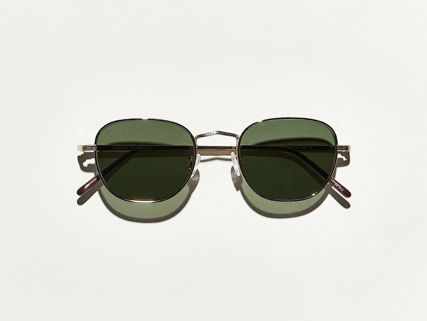 The KIBITS SUN in Gold with G-15 Glass Lenses