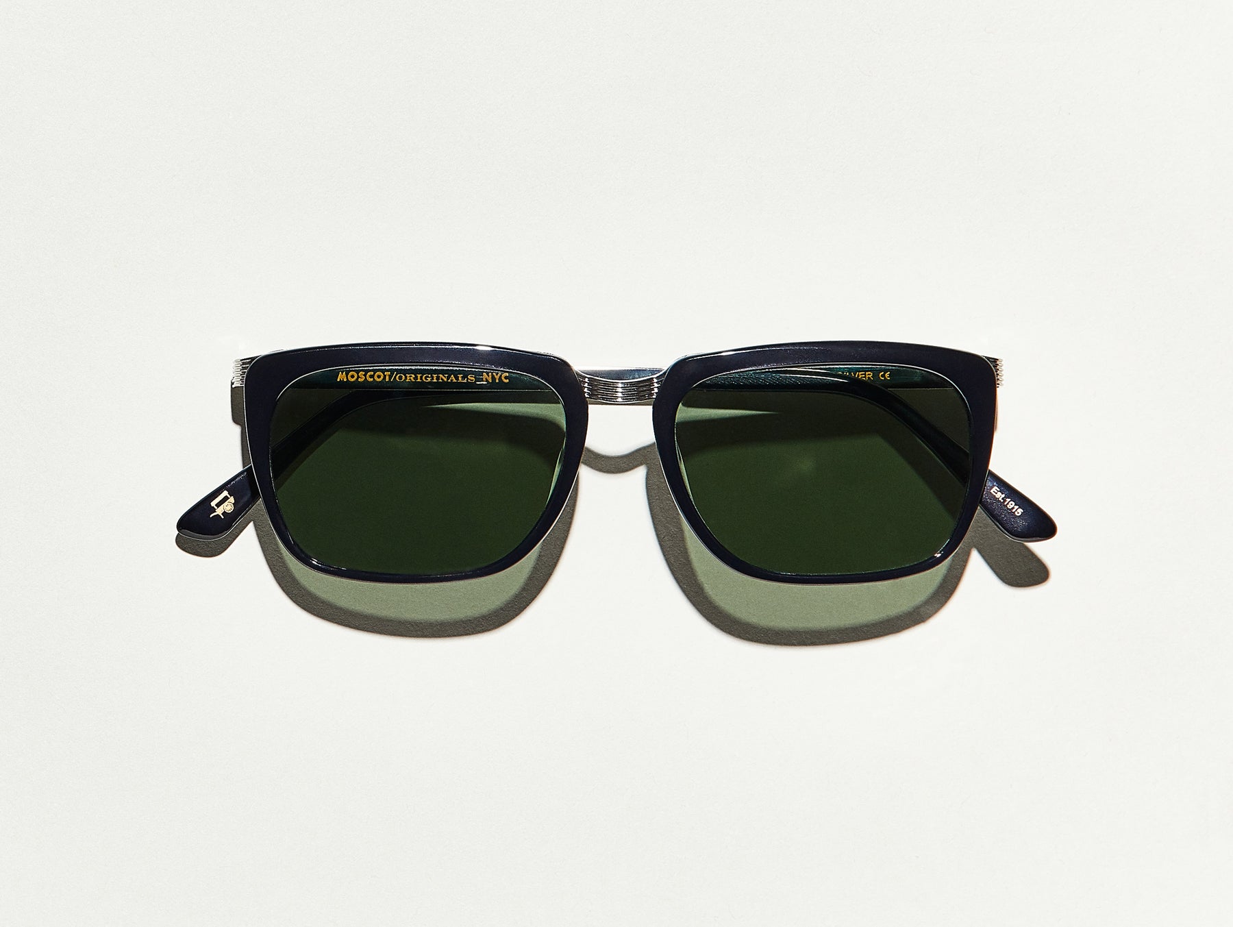 The KLUG SUN in Black/Silver with G-15 Glass Lenses