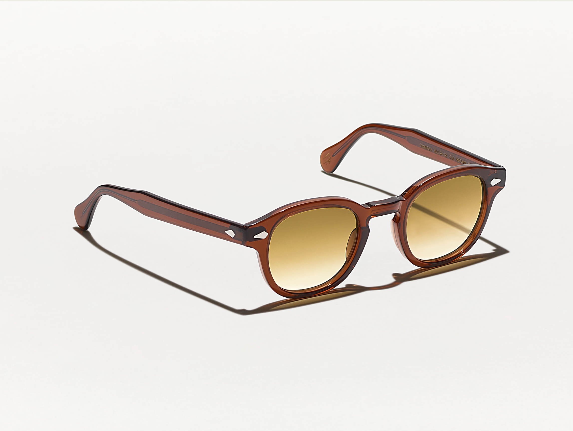 #color_brown | The LEMTOSH in Brown with Chestnut Fade Tinted Lenses