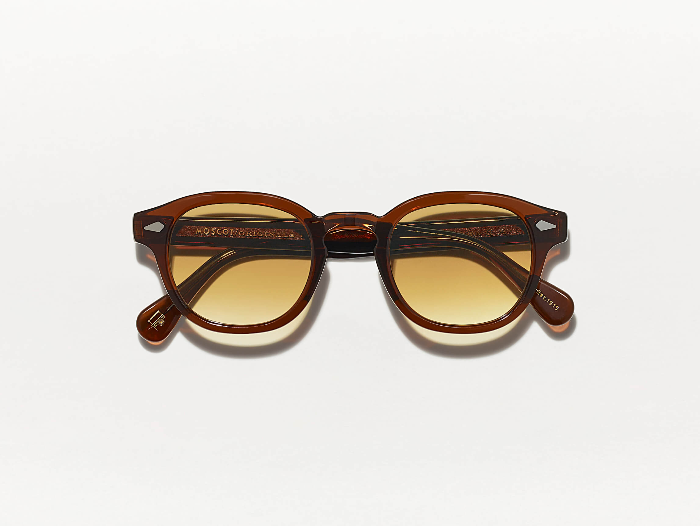 #color_brown | The LEMTOSH in Brown with Chestnut Fade Tinted Lenses