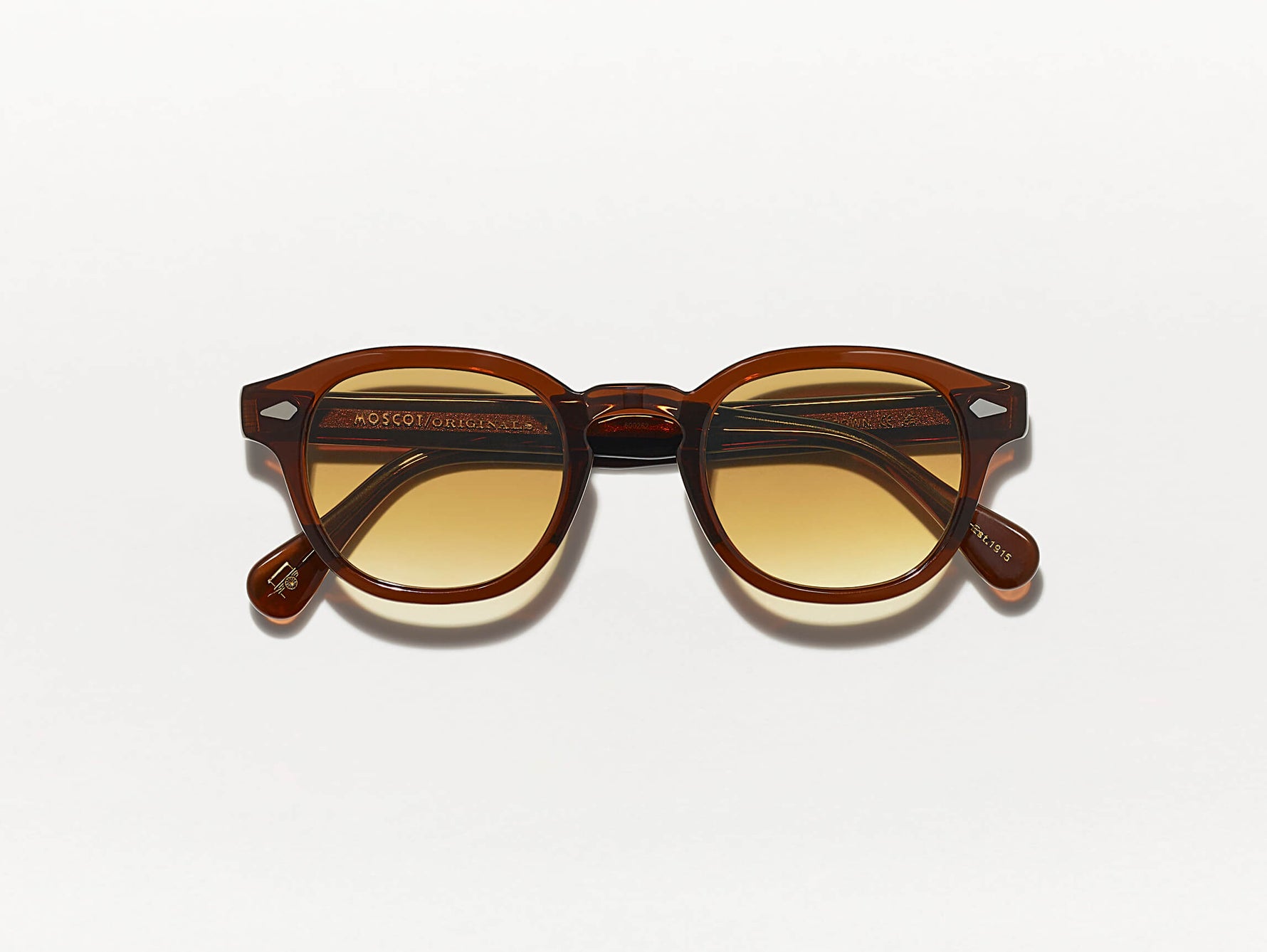 #color_brown | The LEMTOSH in Brown with Chestnut Fade Tinted Lenses
