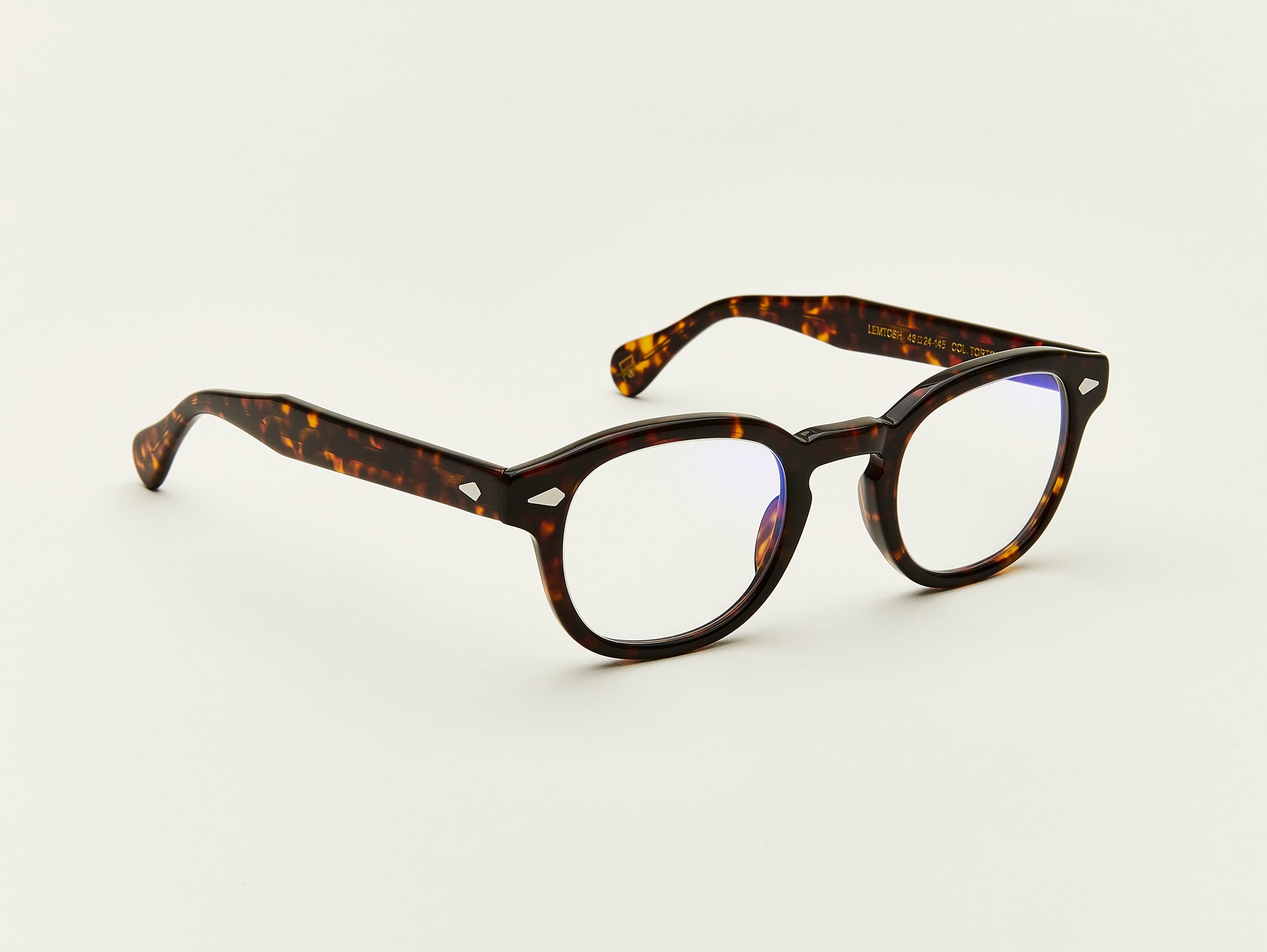 The LEMTOSH with Blue Light Filter in Tortoise