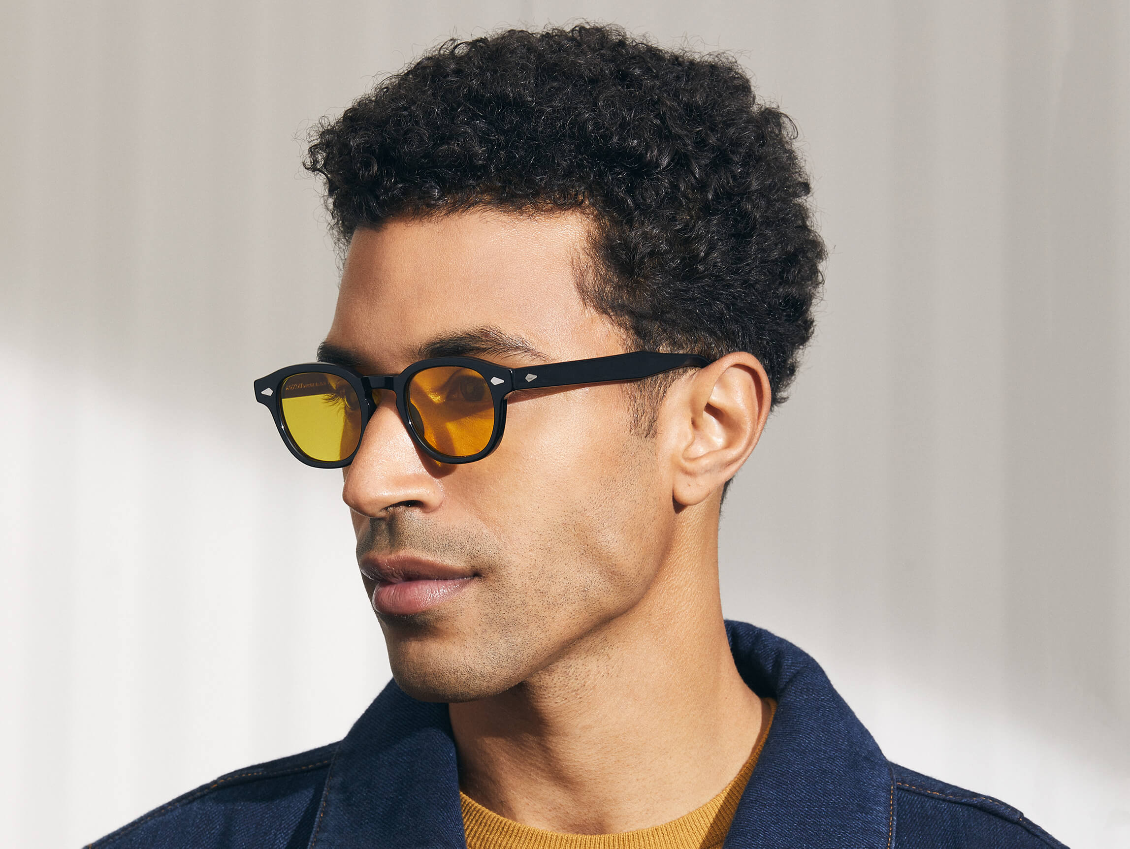 希少 MOSCOT LEMTOSH BLACK LEMTOSH in Black | Tinted Glasses | MOSCOT