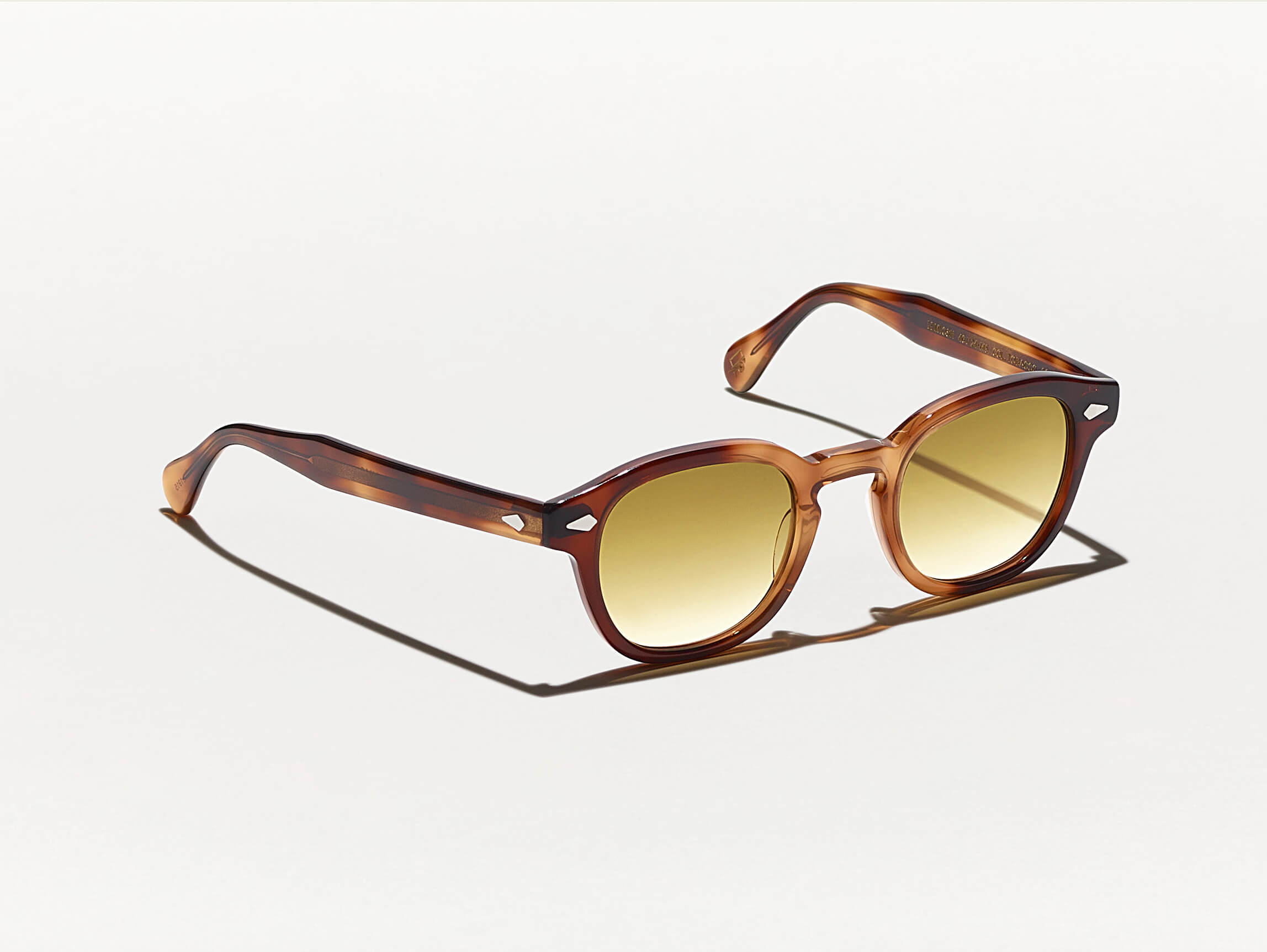 The LEMTOSH in Tobacco with Chestnut Fade Tinted Lenses