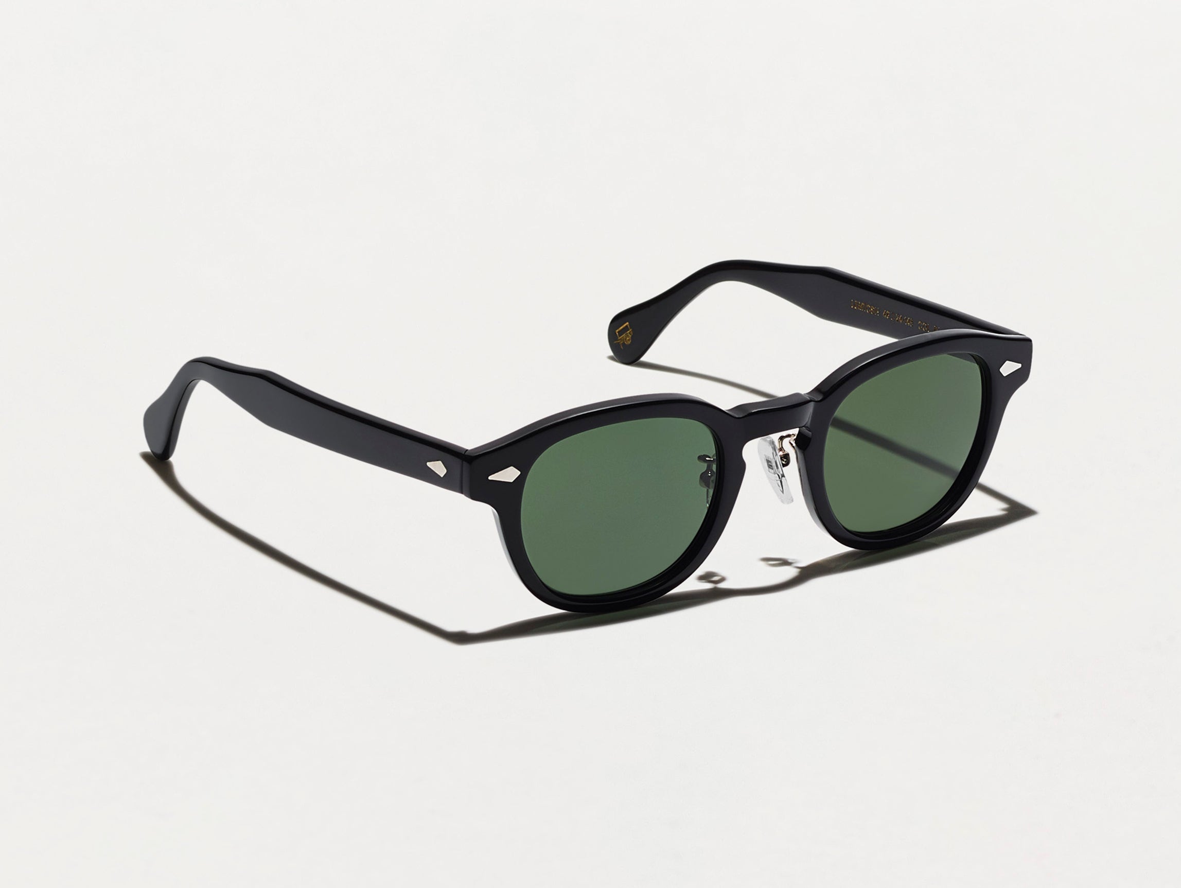 The LEMTOSH SUN with Metal Nose Pads in Black with G-15 Glass Lenses