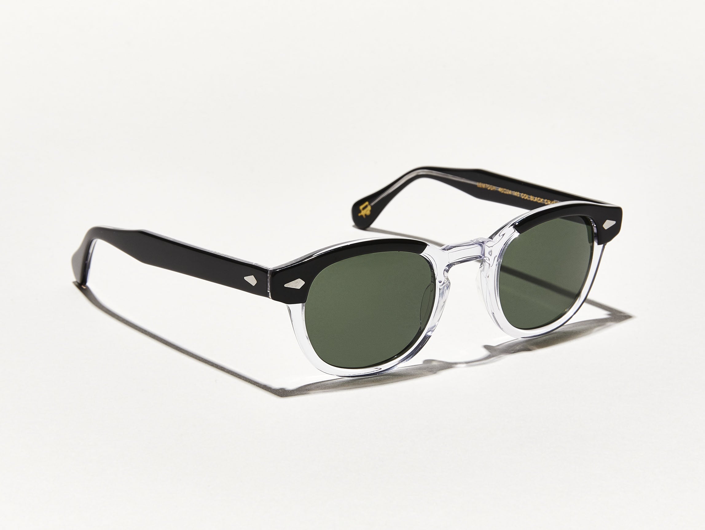 #color_black crystal | The LEMTOSH SUN in black/crystal with G-15 Glass Lenses