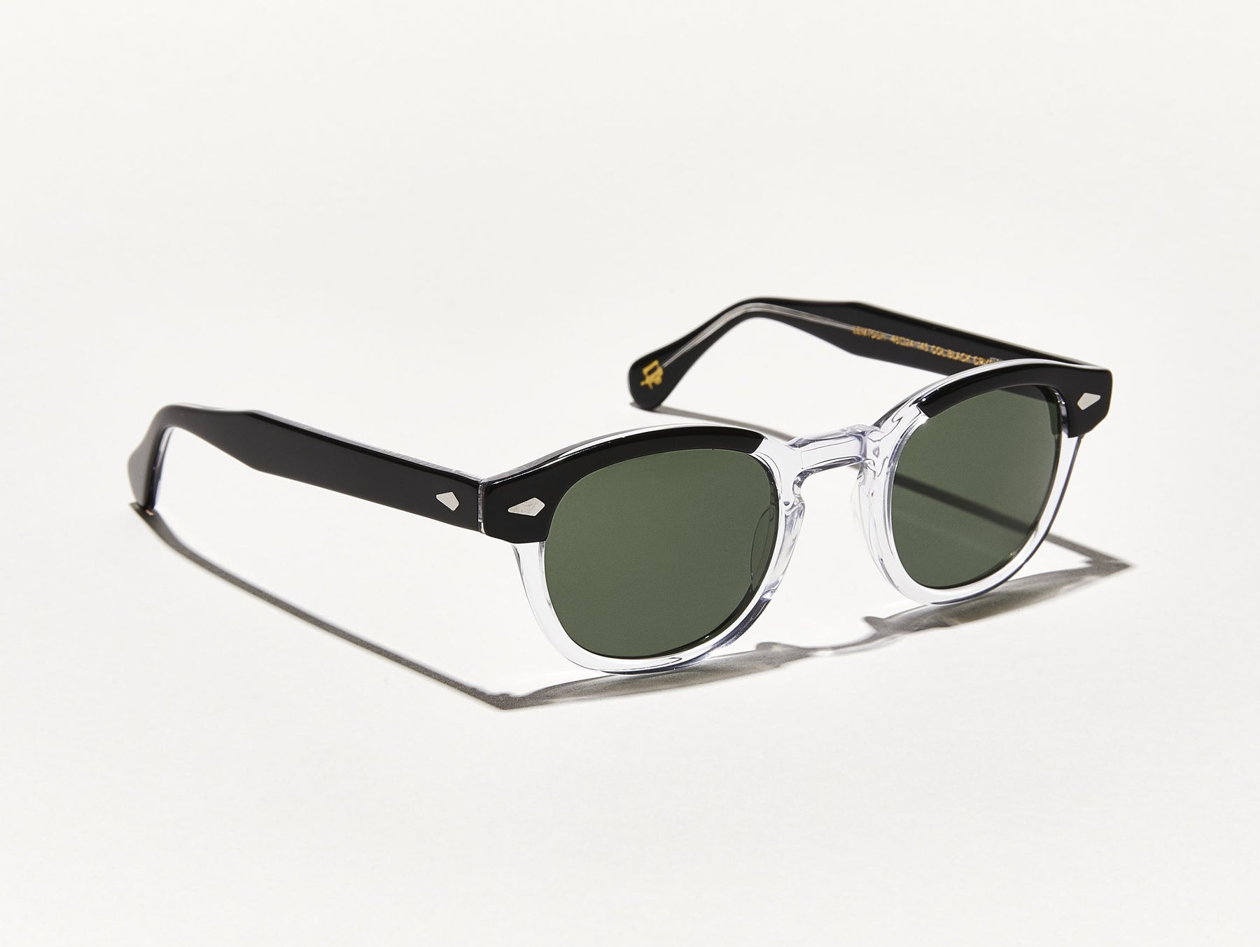 The LEMTOSH SUN in black/crystal with G-15 Glass Lenses
