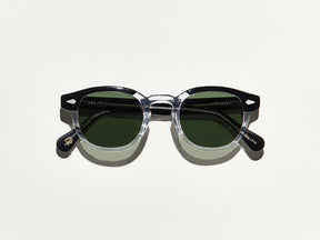 The LEMTOSH SUN in black/crystal with G-15 Glass Lenses