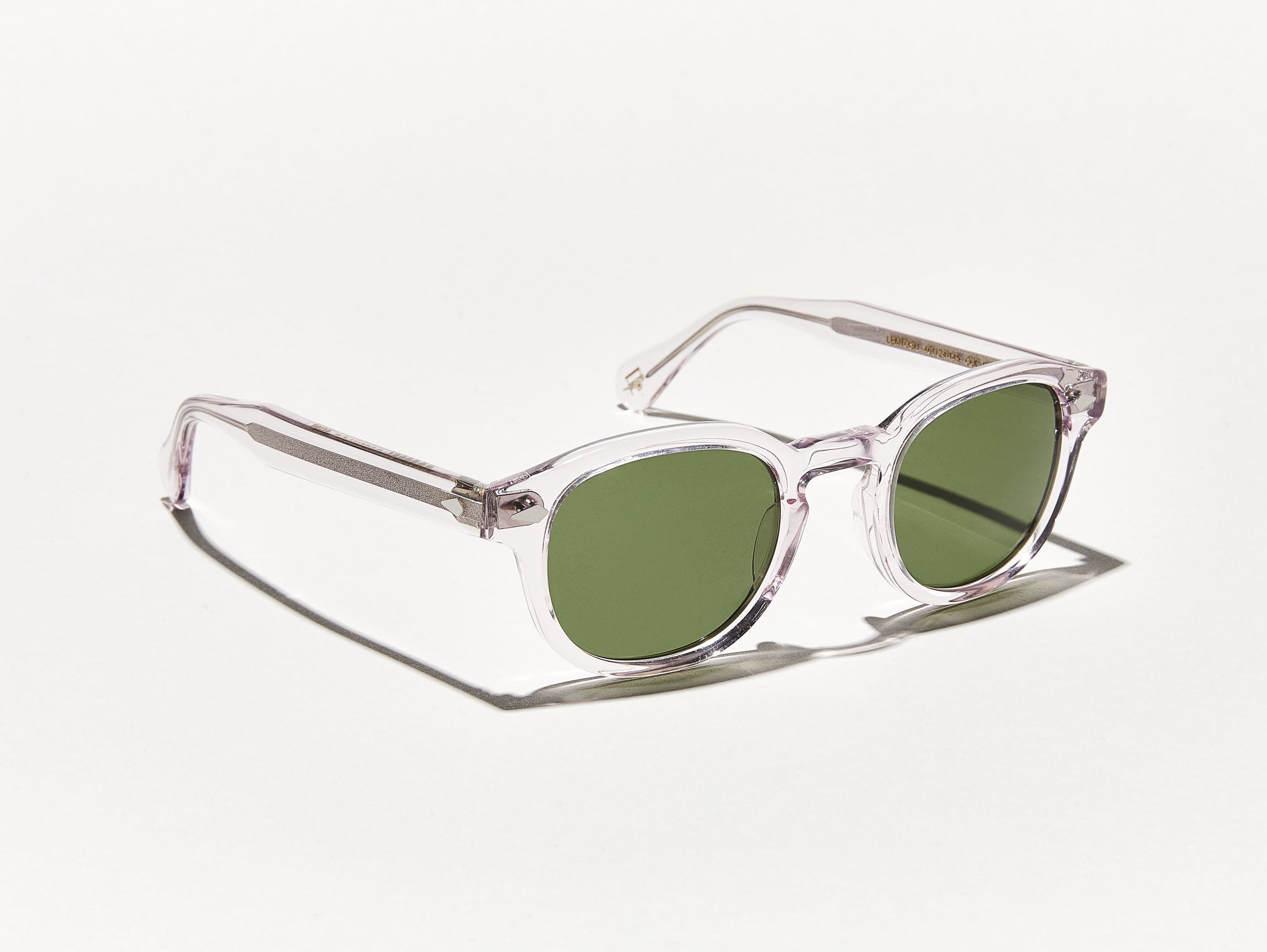 #color_blush | The LEMTOSH SUN in Blush with Calibar Green Glass Lenses