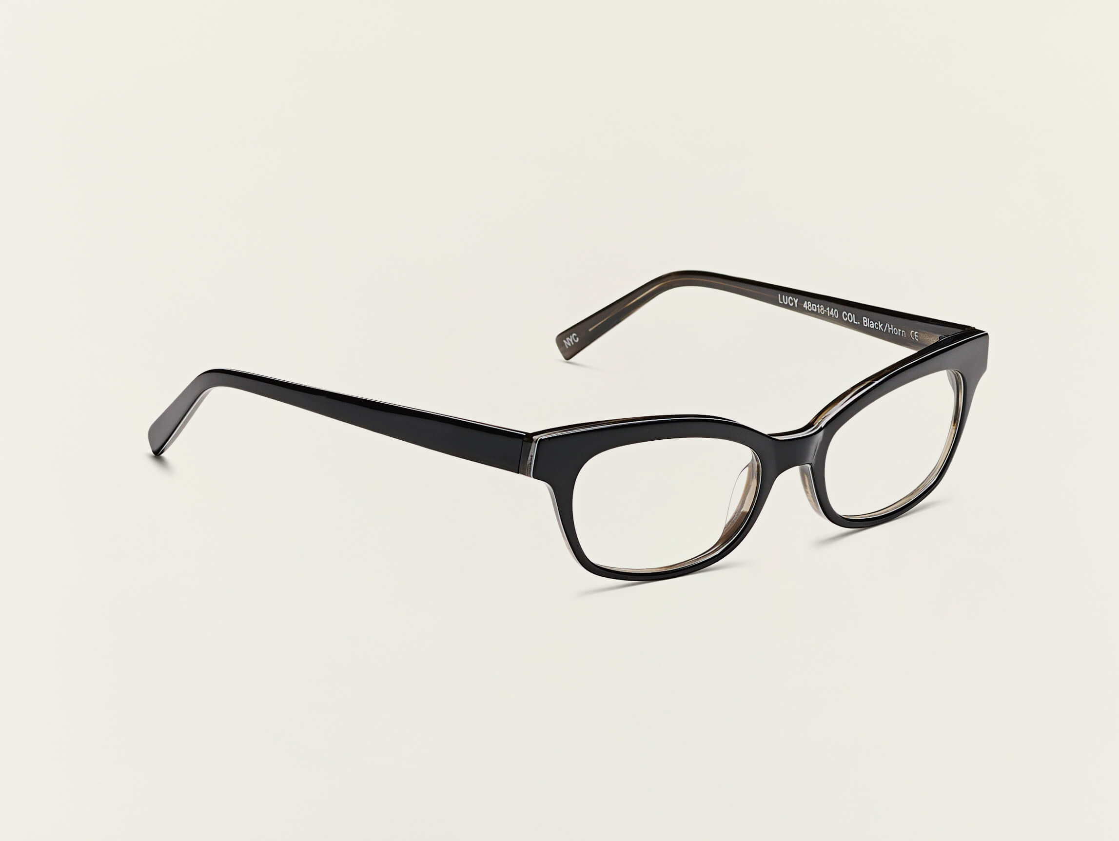 #color_black/horn | The LUCY READY READER in Black/Horn