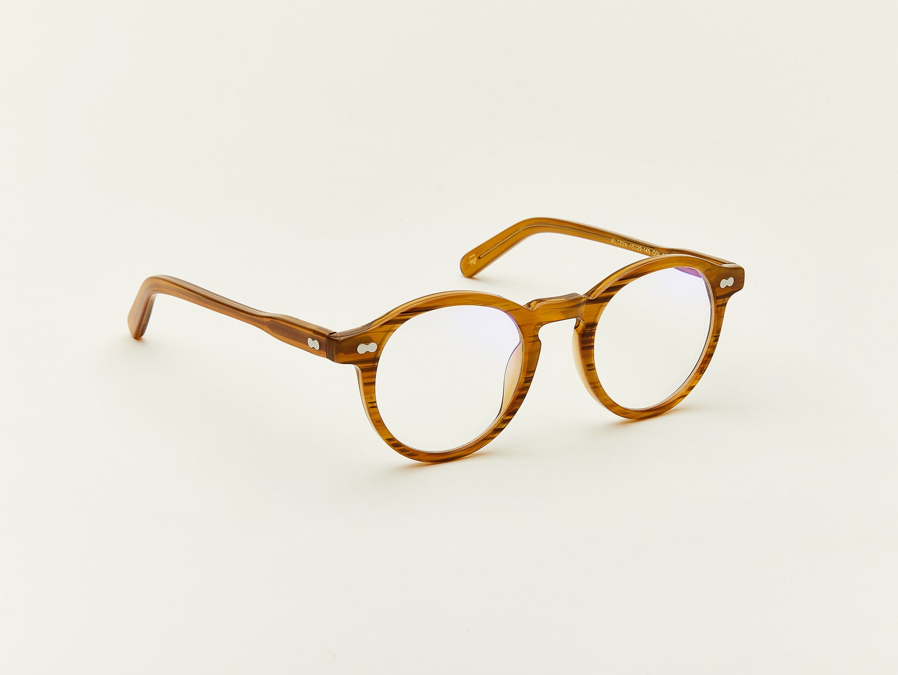 The MILTZEN in Blonde with Blue Protect Lenses
