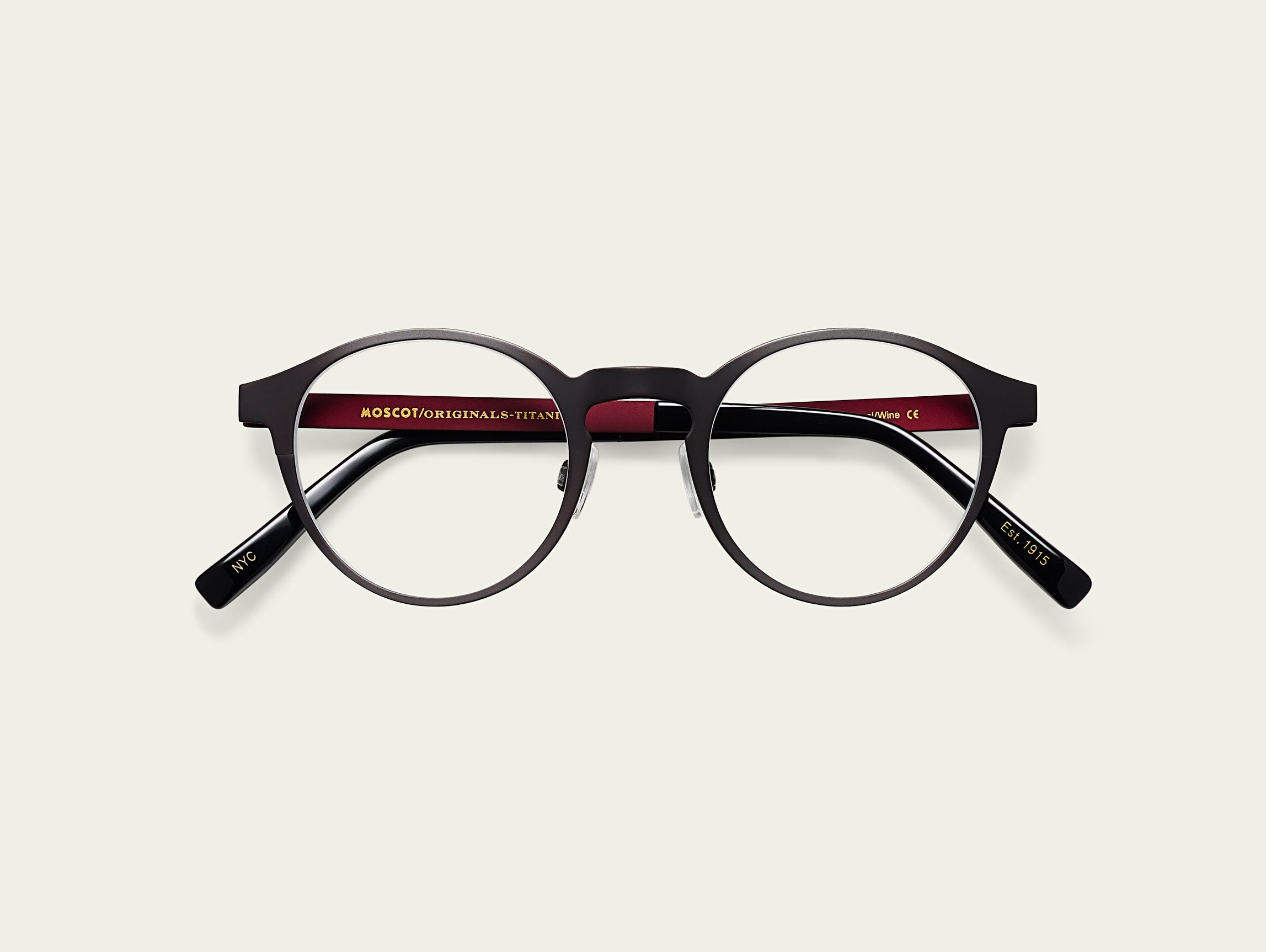 #color_charcoal/wine | The MILTZEN-T READY READER in Charcoal/Wine