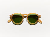 #color_blonde | The MILTZEN SUN W/ METAL NOSE PADS in Blonde with G-15 Glass Lenses