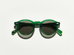 The MILTZEN in Emerald with Grey Glass Lenses
