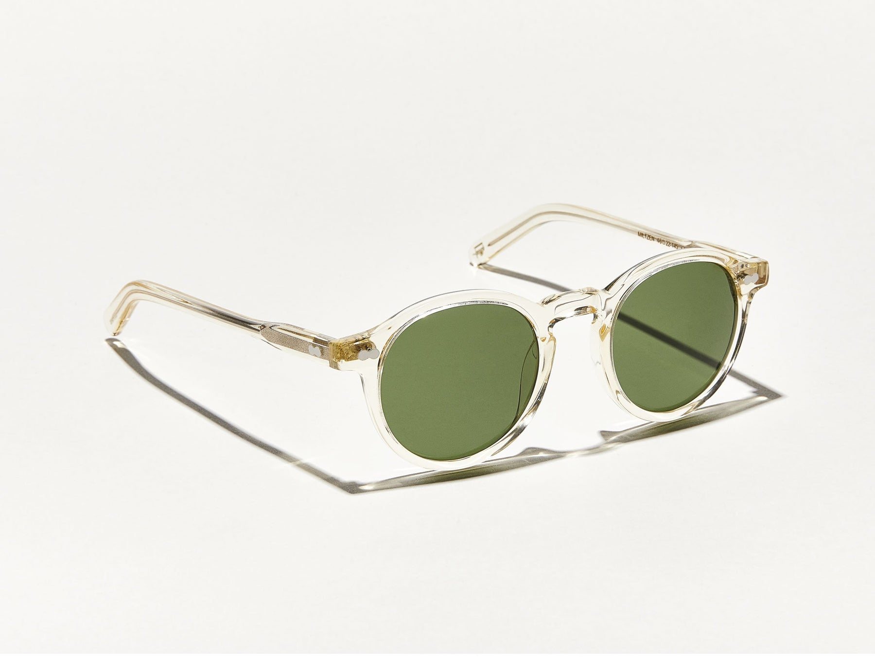 The MILTZEN in Flesh with Calibar Green Glass Lenses