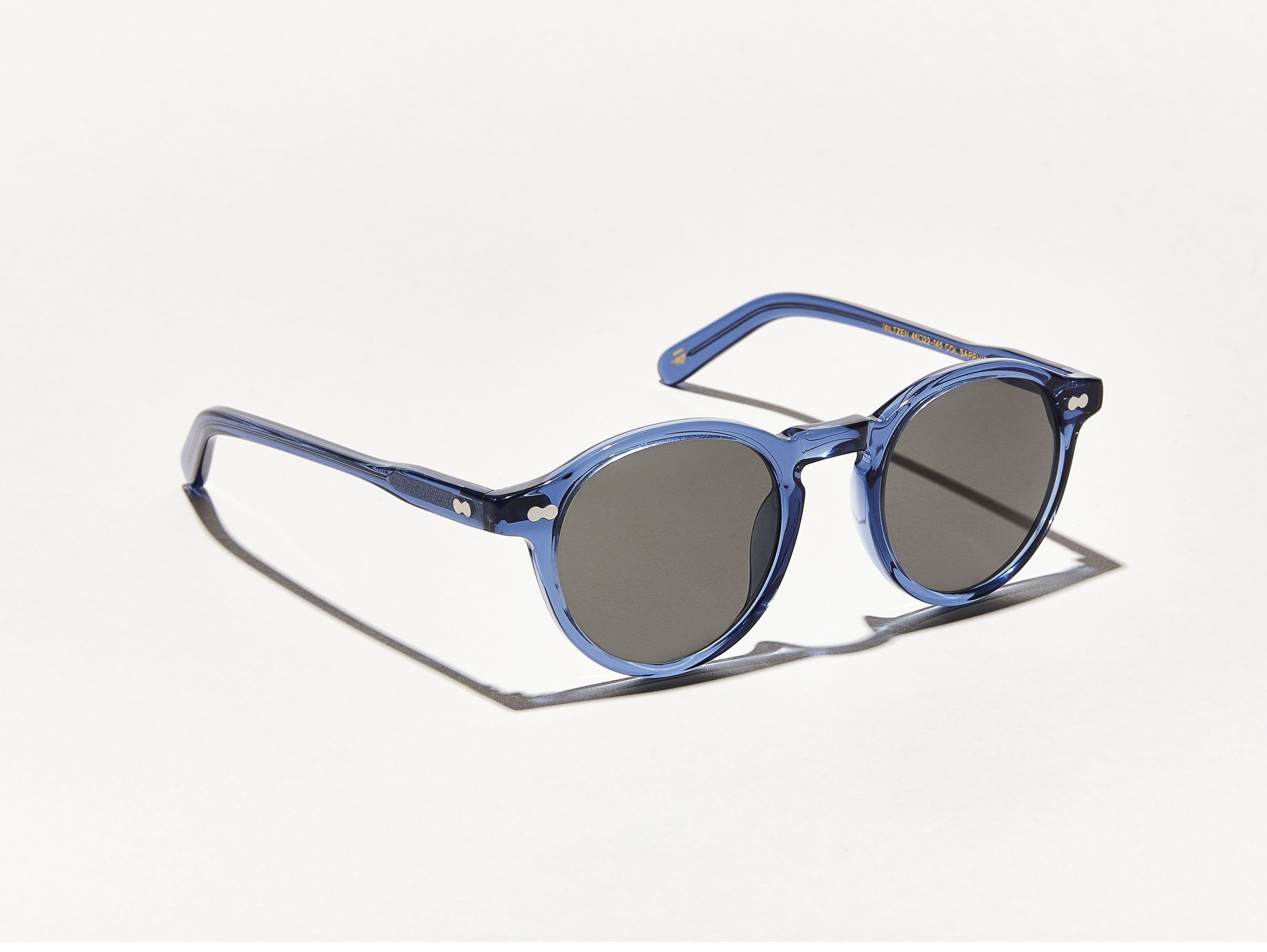 #color_sapphire | The MILTZEN in Sapphire with Grey Glass Lenses