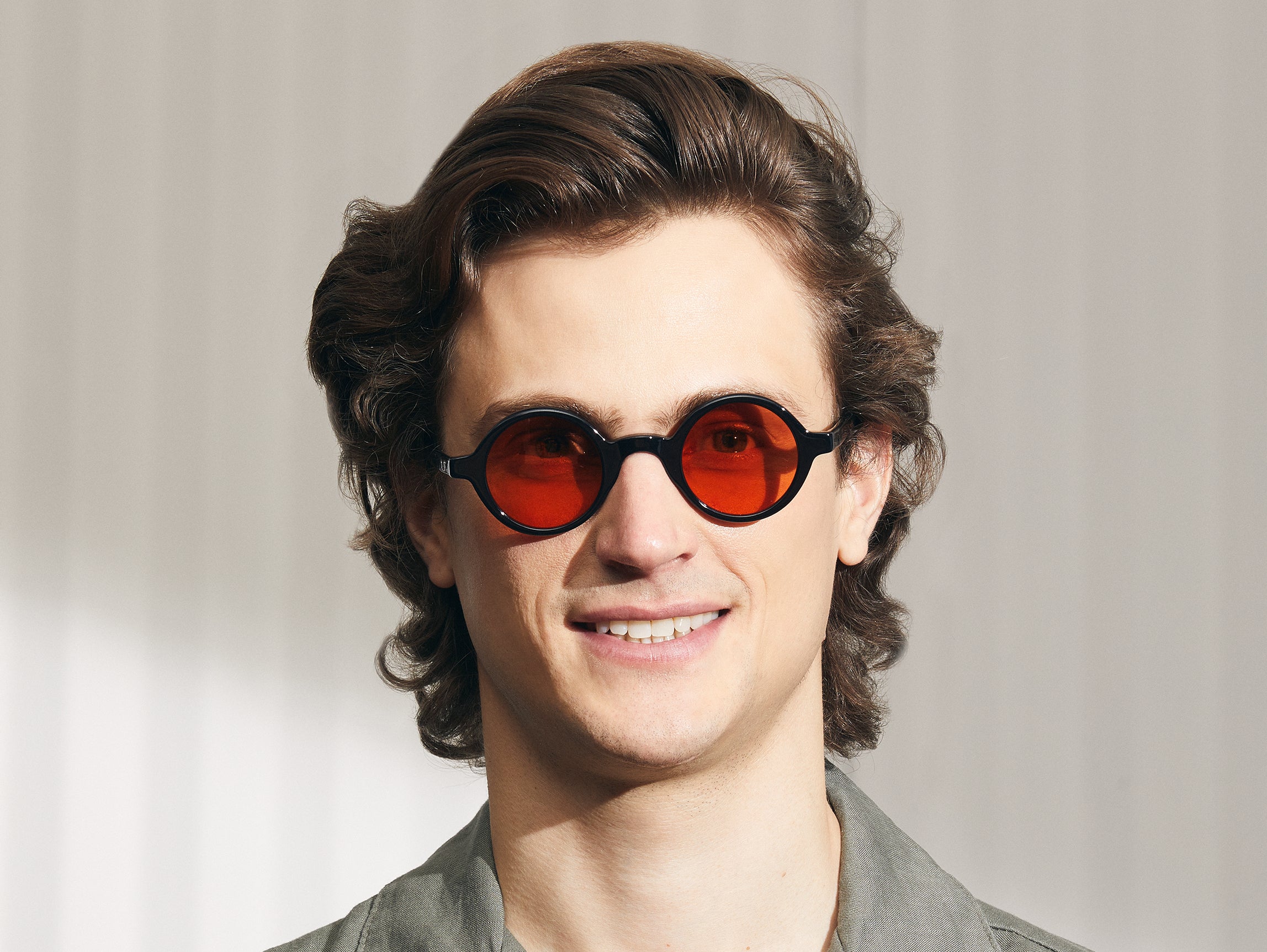 【MOSCOT(モスコット)】ZOLMAN　ゾルマン　サングラス　オレンジ ZOLMAN SUN | ラウンドサングラス| MOSCOT