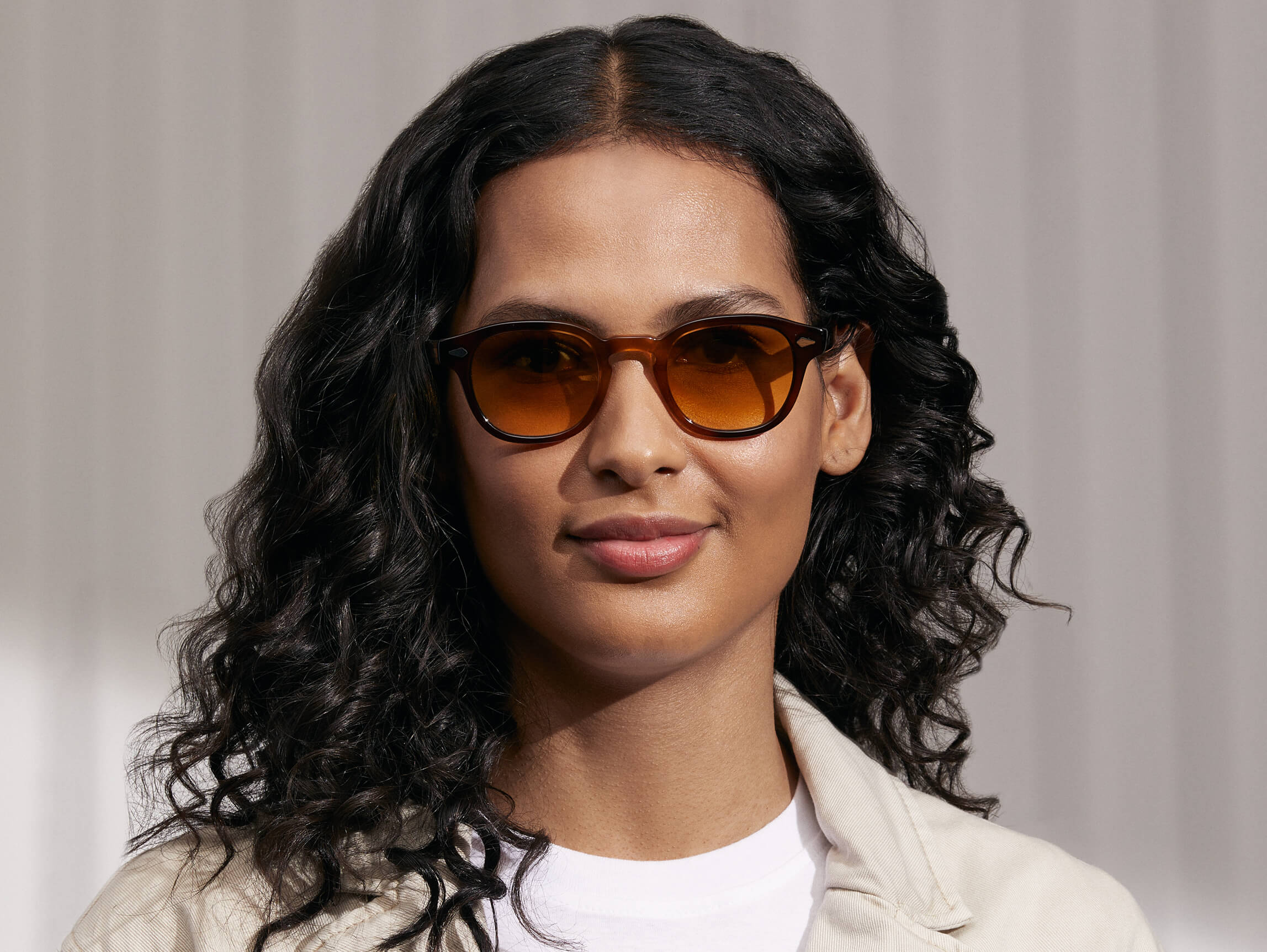 LEMTOSH MONOCHROME Tobacco | Tinted Glasses | MOSCOT