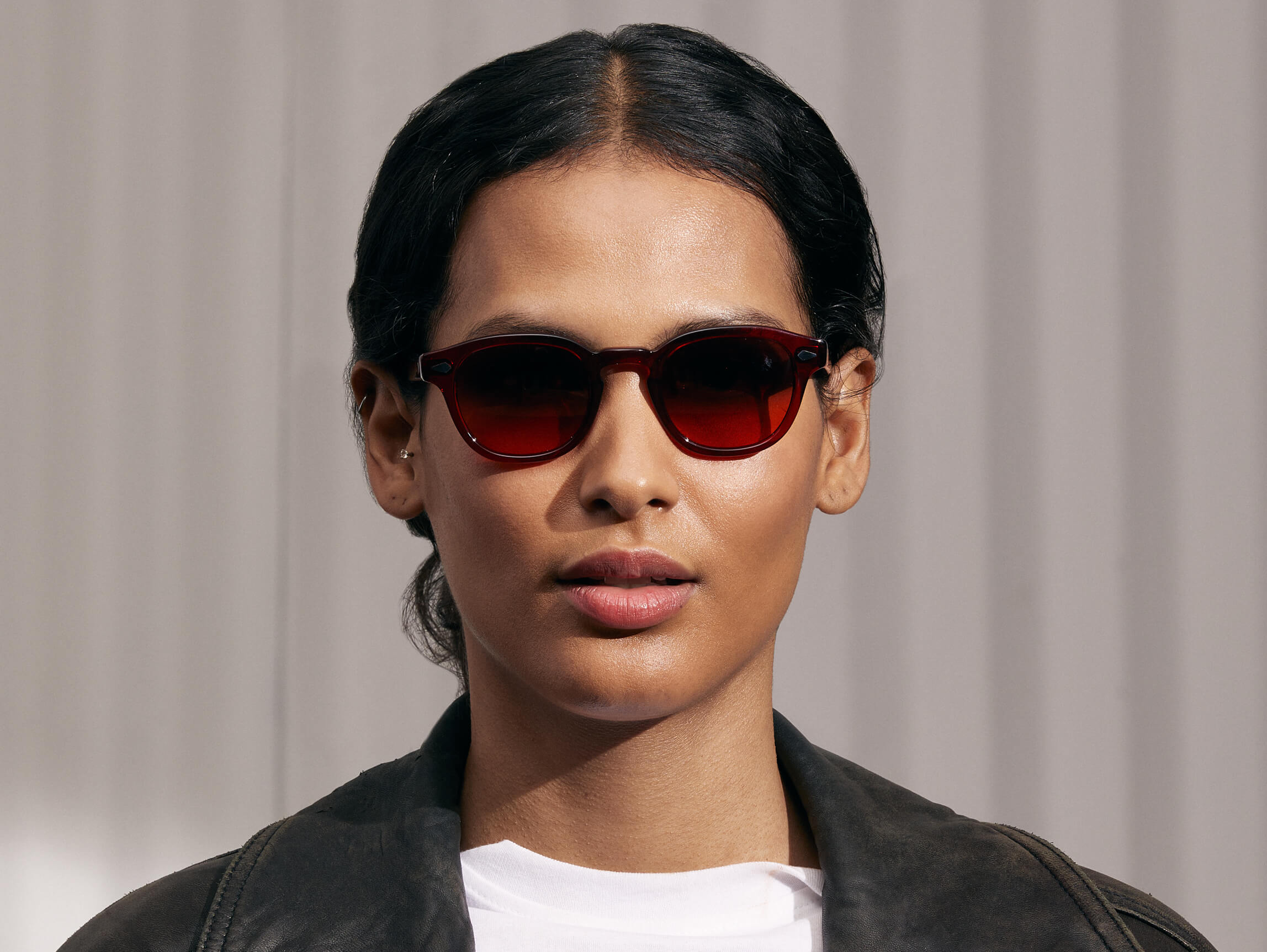 LEMTOSH MONOCHROME Ruby | 色付きGlasses – MOSCOT