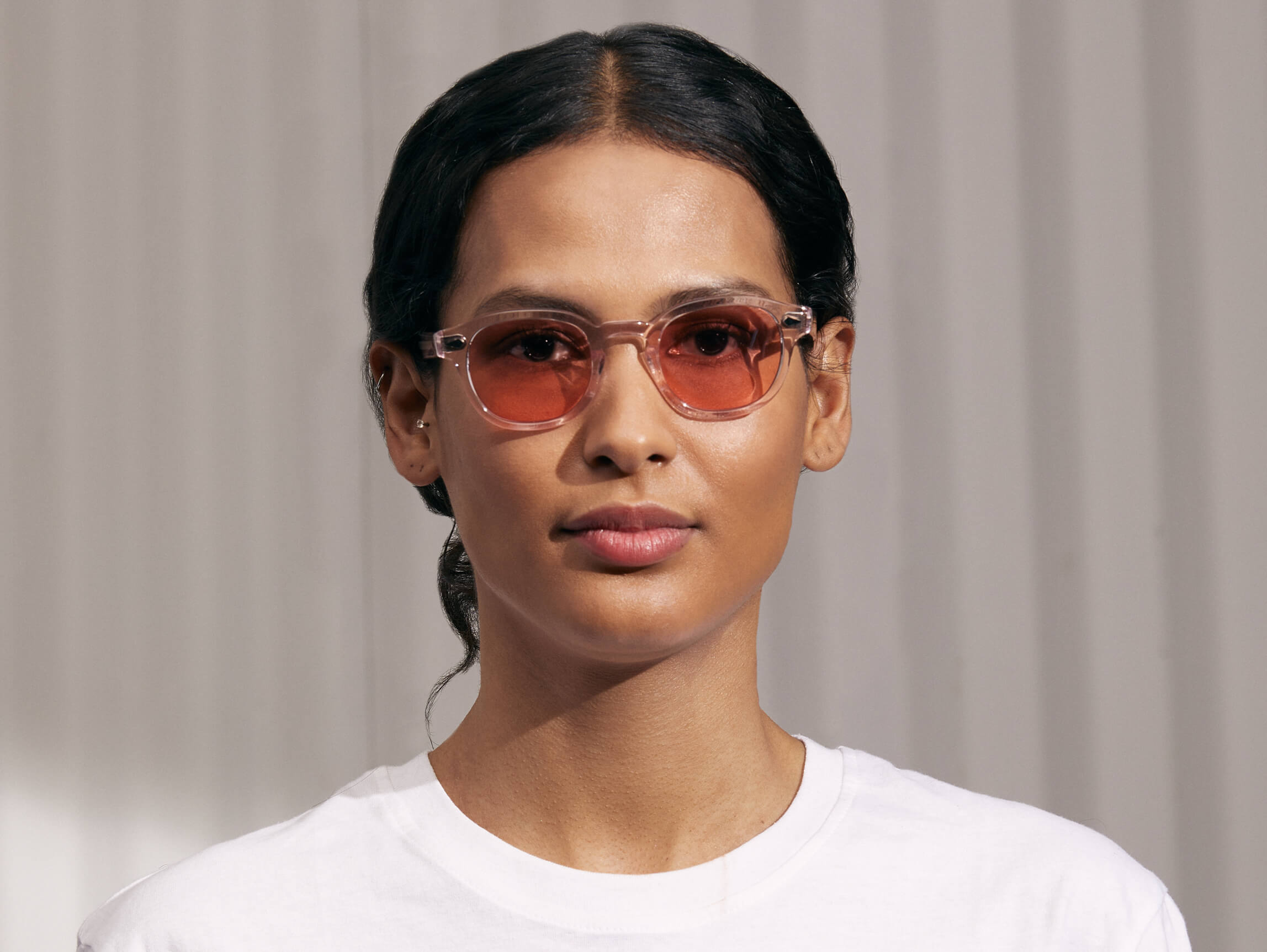 LEMTOSHMONOCHROMEBlush| 色付きGlasses| MOSCOT