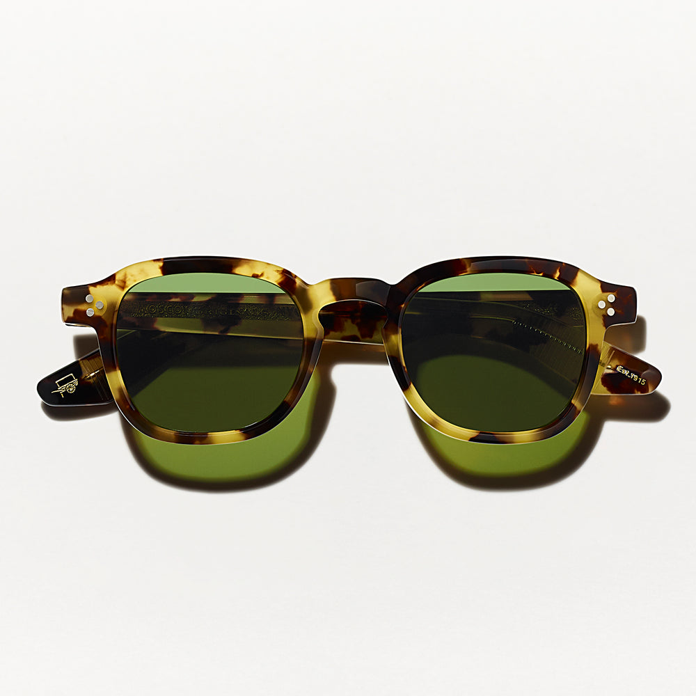 #color_heritage tortoise | The MOMZA SUN in heritage/tortoise with Calibar Green Glass Lenses