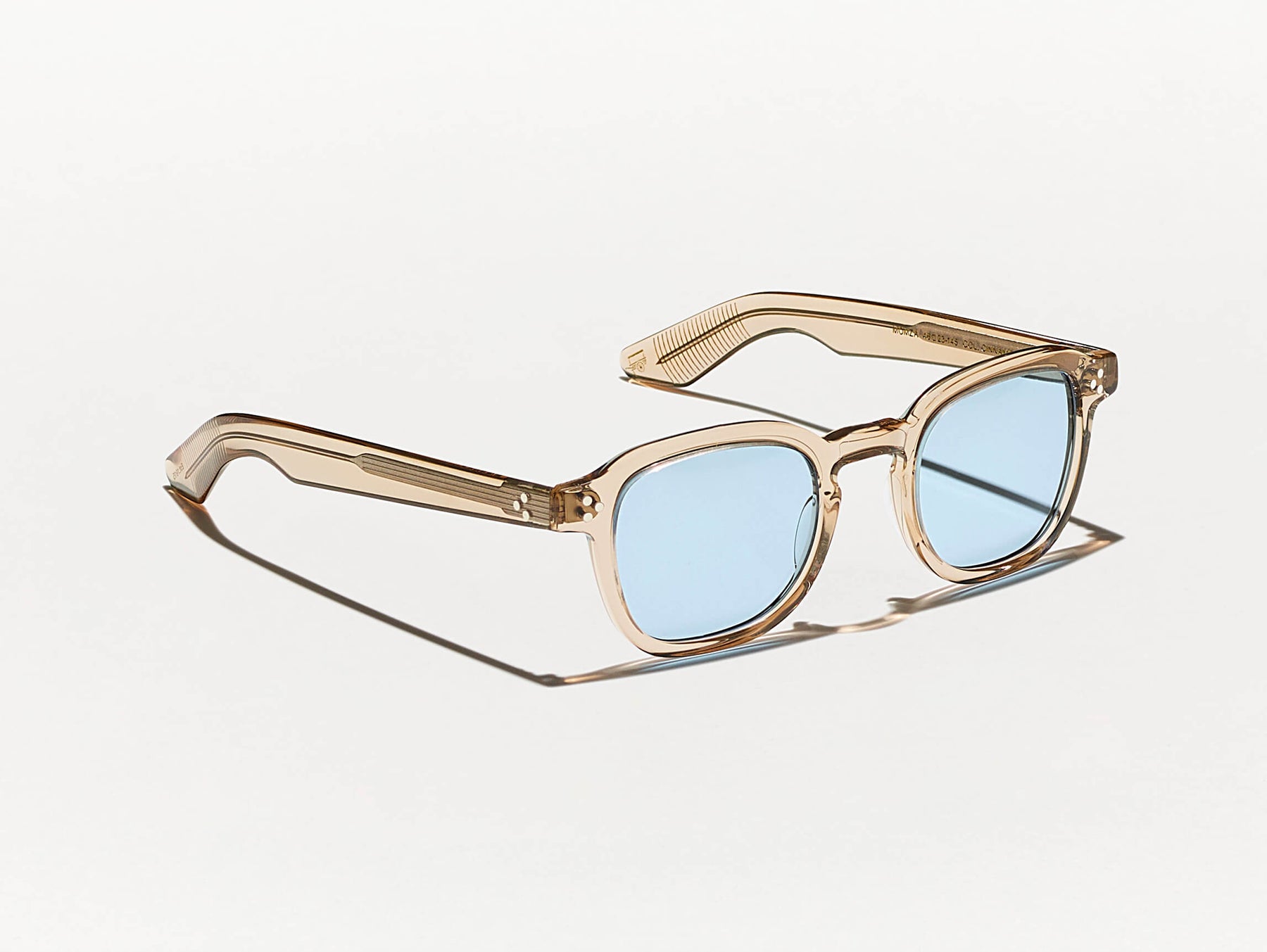 The MOMZA Pastel with Bel Air Blue Tinted Lenses